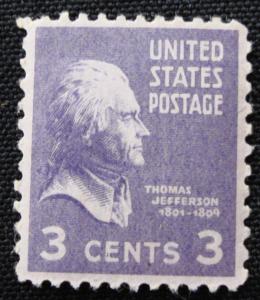 US #807 MNH Single SCV $.20 L4
