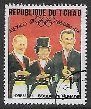 Chad # 193 - Golden Medal, Dressage Team - used.....{KlGr}