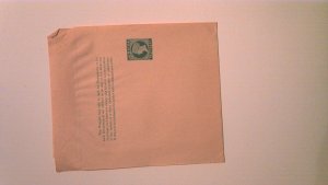EARLY JAMAICA POSTAL WRAPPER MINT ENTIRE