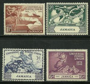 --- Jamaica # 142-5, Mint Hinge