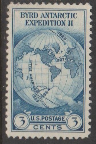 U.S. Scott #733 Byrd Stamp - Mint Single