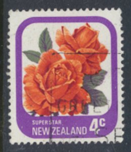 New Zealand SG 1089  Used   SC# 587 Superstar Flower 1975  see scan