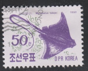 North Korea 2955 Fish 1990