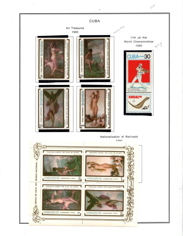 MNH STAMPS FROM  CUBA    (306)