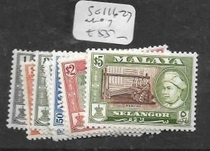 MALAYA SELANGOR   (PP2303B) SULTAN  SG 116-127  MOG