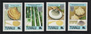 Tuvalu Fungi 2nd series 4v 1989 MNH SG#554-557