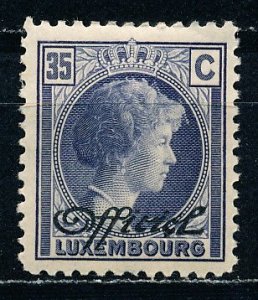 Luxembourg #O166 Single MH