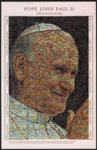 Sierra Leone 2360 MNH Pope John Paul II, Photomosaic