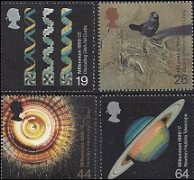 GREAT BRITAIN #1867 TO #1870 MINT NEVER HINGED SET