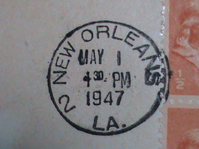 ​UNITED STATES,1938- COMMERCIAL COVER-VERY OLD FANCY CANCELLED-USED VERY FINE