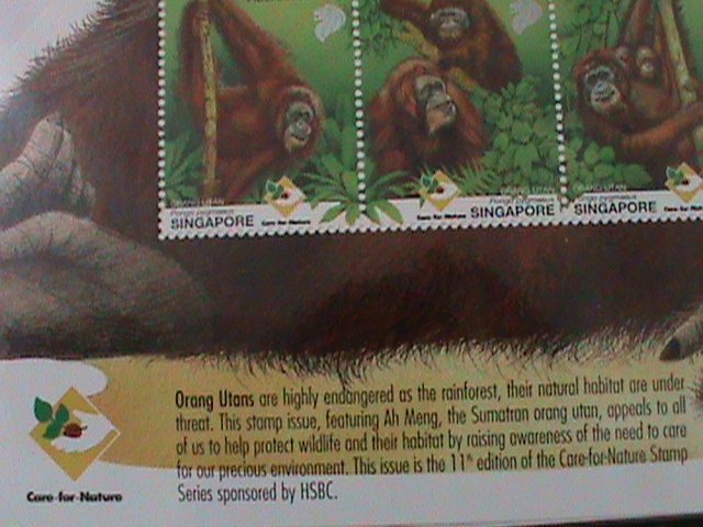 ​SINGAPORE-SC#893 SPECIAL COLLECTOR'S SHEET WITH STAMPS-MNH VF LAST ONE