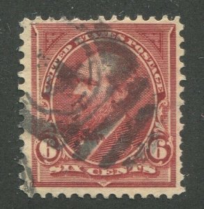 UNITED STATES #256 USED