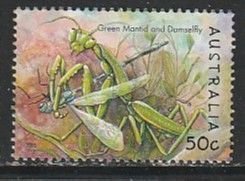 2003 Australia - Sc 2190 - used VF - 1 single - Green mantid