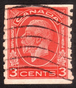 1933, Canada 3c, George V, Used, Sc 207