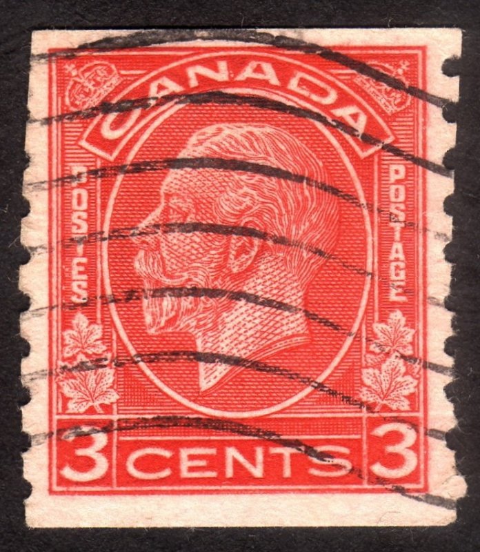 1933, Canada 3c, George V, Used, Sc 207