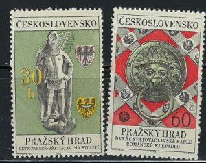 Czechoslovakia 1537-38 MNH 1968 set (an4213)