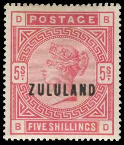 Zululand Scott 11 Gibbons 11 Mint Stamp