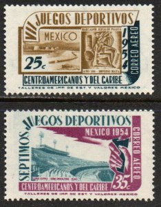 Mexico Sc #C222-C223 Mint Hinged
