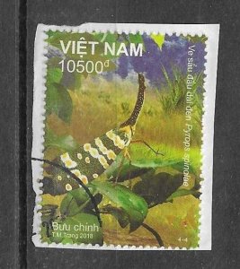 VIETNAM - 2018 - INSECTS - 10500 - CICADELLE - Used - Unstucked -
