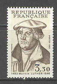 FRANCE Sc# 1839 MNH FVF Martin Luther