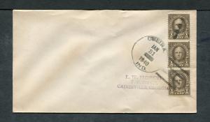 Postal History - Celina IN 1940 Black 4c-bar Cancel Philatelic Cover B0432