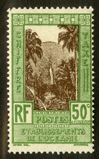 FRENCH POLYNESIA J13 MH SCV $1.40 BIN .65 NATURE