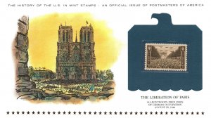 THE HISTORY OF THE U.S. IN MINT STAMPS THE LIBERATION OF PARIS