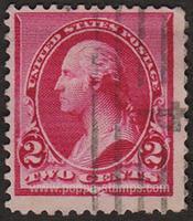 United States of America SG#225 Used - 1890 2c. - Presidents