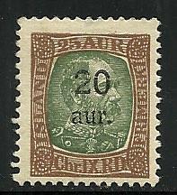 Iceland # 132, Mint Hinge Remain