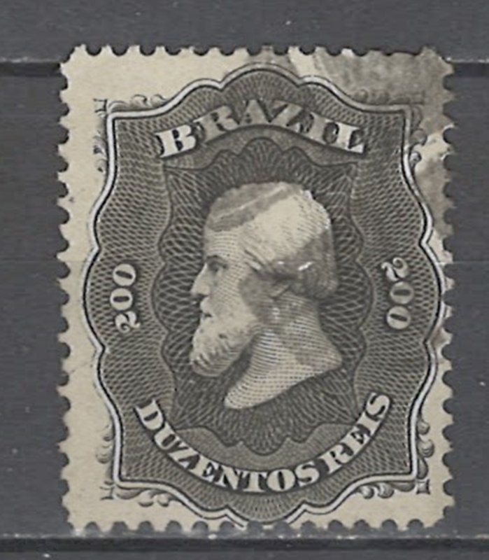 COLLECTION LOT # 4555 BRAZIL #59 1866 CV+$12