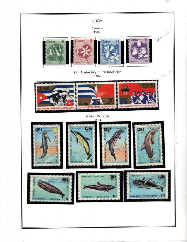 MNH STAMPS FROM  CUBA    (242)