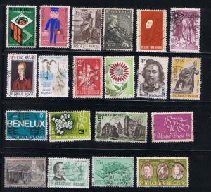 Belgium stamps lot 3 all different