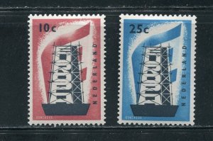 Netherlands 368-369 Rebuilding Europe Mint Hinged Stamp Set 1956