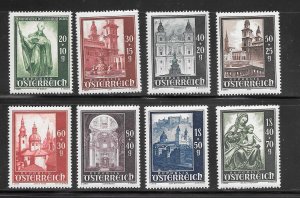 Austria #B256-B259 MNH Set of Singles Collection / Lot (my4)