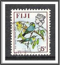 Fiji #309 Birds & Flowers Used