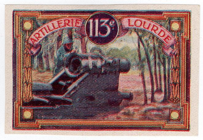 (I.B) Cinderella : Delandre French Regiments - 113th Artillery (Lourdes)