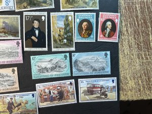 GUERNSEY # 204-239-MINT NEVER/HINGED--10 COMPLETE SETS--1980-82