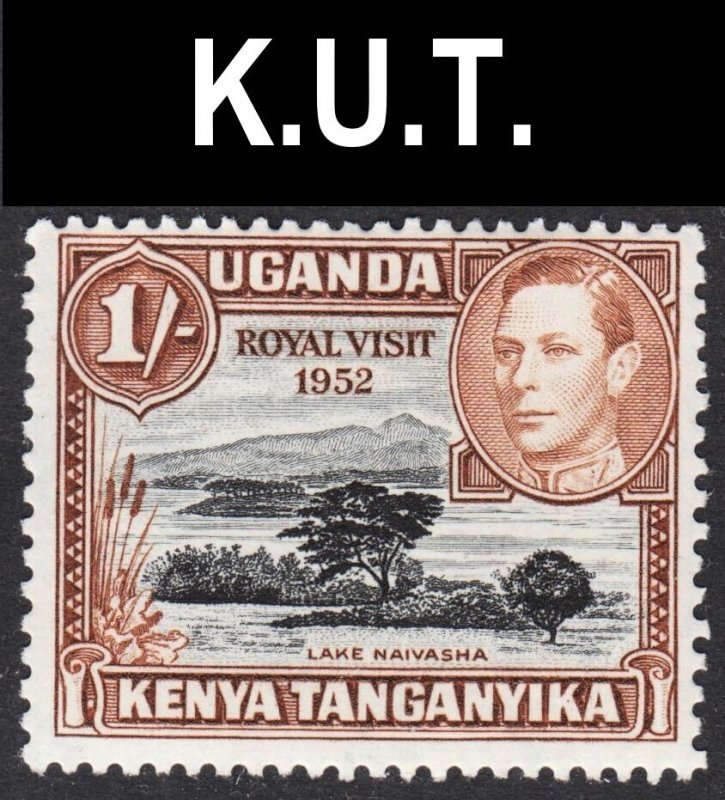 Kenya Uganda Tanzania Scott 80a perf 13 x 12 1/2 F+ mint OG HR. Lot # A. FREE...