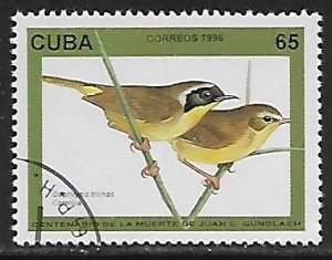 Cuba # 3733 - Yellowthroat - unused CTO.....{Z20}
