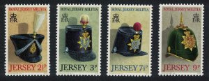 Jersey Royal Jersey Militia 1st Series 4v 1972 MNH SG#77-80 MI#69-72