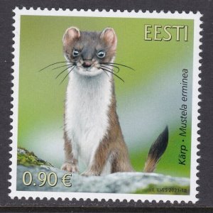 Estonia, Fauna, Animals MNH / 2021