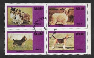 SE)1979 NAGALAND  BREED DOG SERIES, B/4 CTO