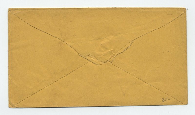 1856 New Haven CT #11 cover year-dated postmark [H.1435]