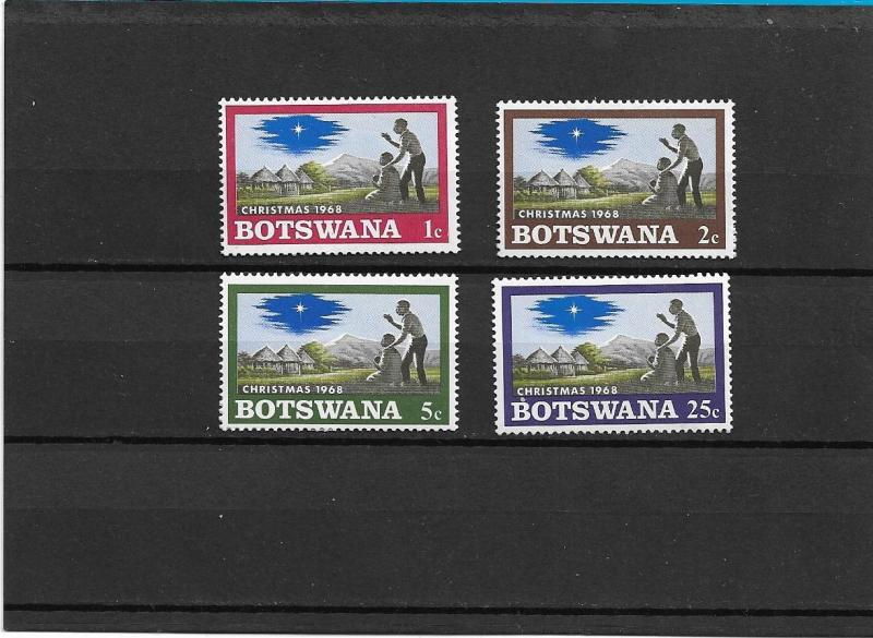 Botswana  Scott#  47-50  MH