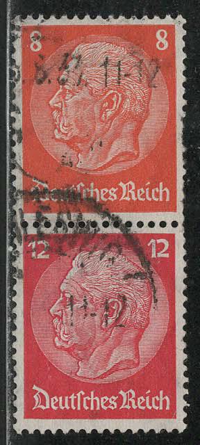 Germany Scott # 404, 406, used, se-tenant, Mi# S112