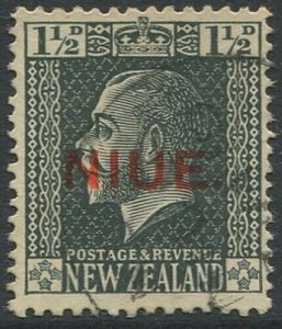 Niue 1917 SG25 1½d slate KGV FU