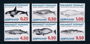 [29373] Greenland 1996 Marine life whales orca  MNH