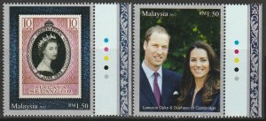 2012 Diamond Jubilee & Royal Visit of Duke & Duchess of Cambridge to Malaysia 2V