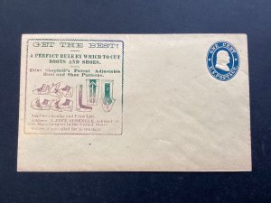 ICOLLECTZONE  US U19 Shoe Advertising Mint Entire Cover   (B400-34