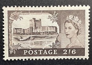 Great Britain #309 Used - Queen Elizabeth (Watermark 308 Checked) SCV ~1.50